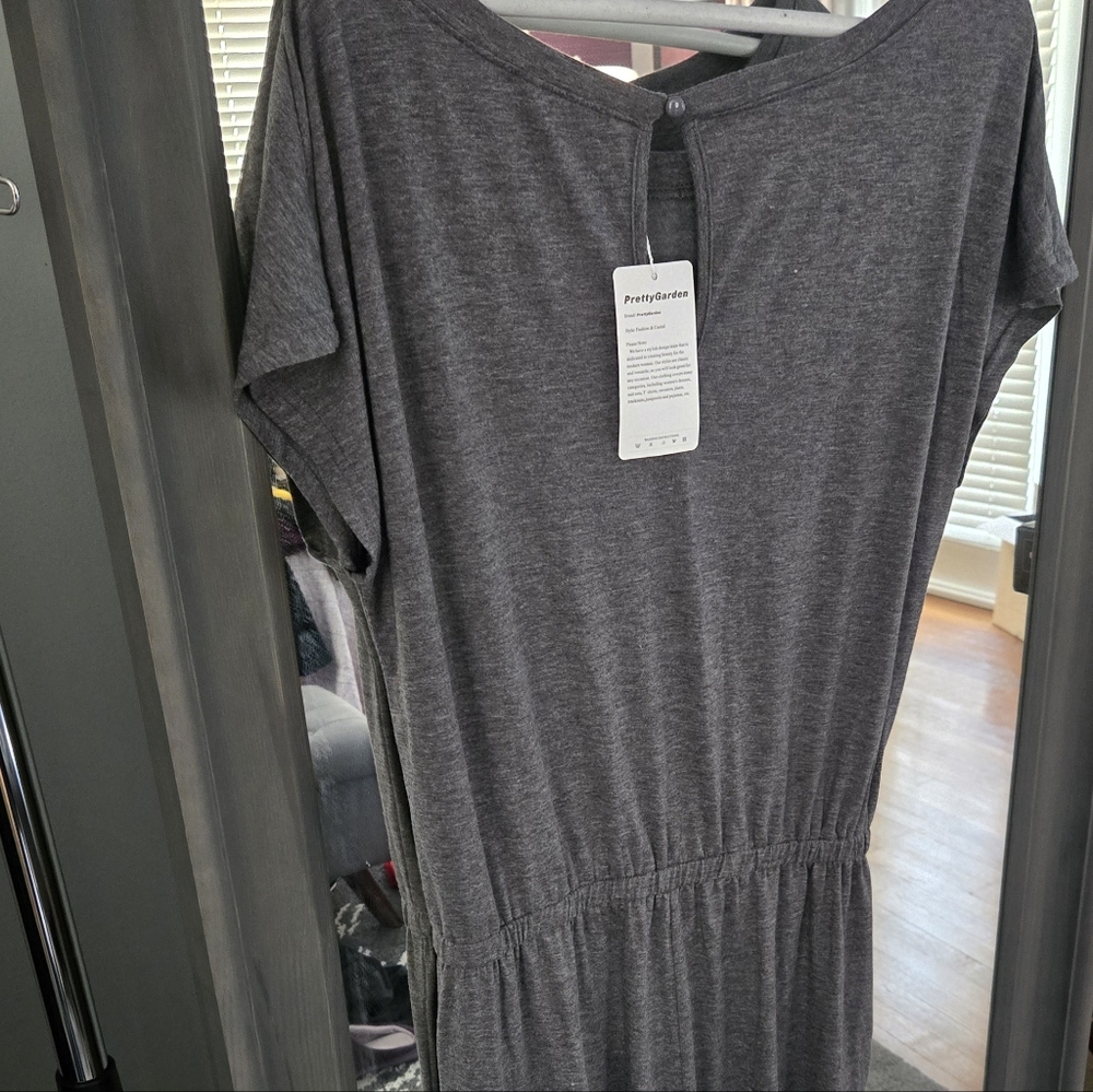 Gray Jumpsuit